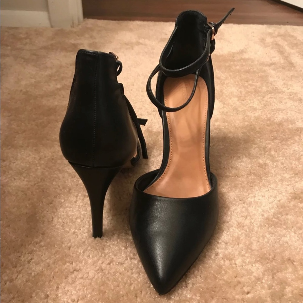 Black heels
